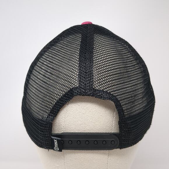 Park City Snapback Trucker Hat Multicolor One Size Adjustable Mesh Back Trick - Picture 6 of 8